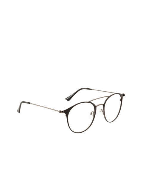 

Ted Smith Unisex Black Full Rim Aviator Frames TSDM0002_C5