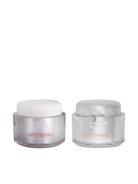 

Lakme Set of Absolute Perfect Radiance Skin Lightening Day & Night Creme, Grey