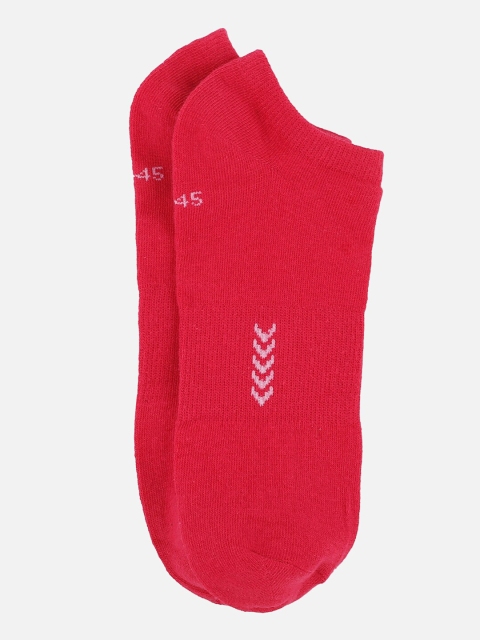 

hummel Red Patterned Ankle Length Socks