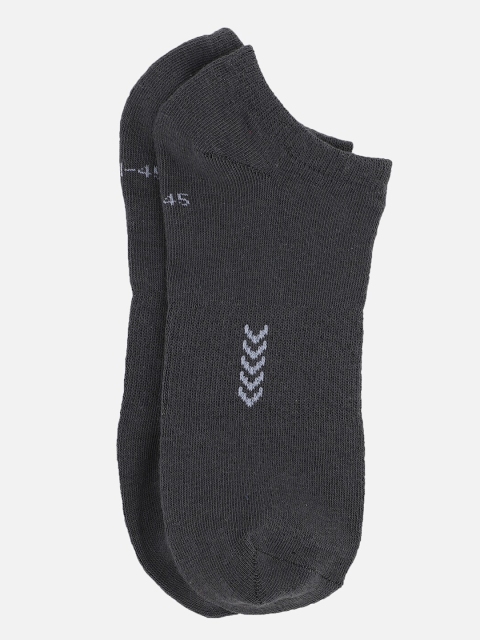 

hummel Grey Patterned Ankle-Length Socks