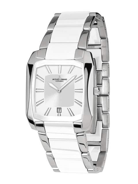 

Jacques Lemans Women White Dial Analogue Watch - 1-1754E