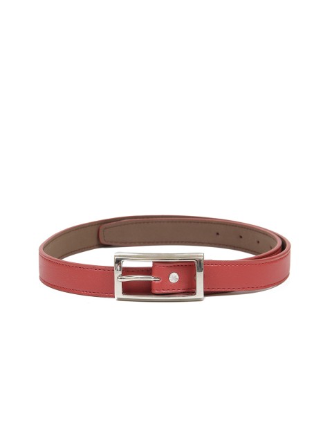 

Espana Women Red Textured Belt