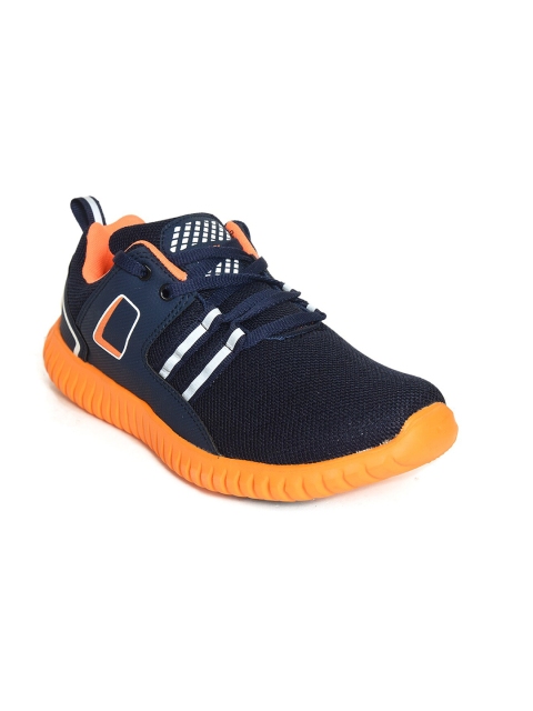 

IMPAKTO Men Blue Mesh Running Non-Marking Shoes