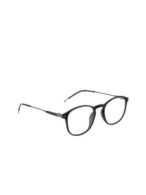 

Ted Smith Unisex Black Solid Full Rim Wayfarer Frames TSD-KO010_M.BLK