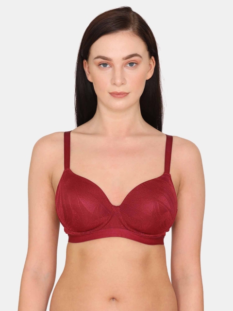 

Zivame Red Bra Lightly Padded