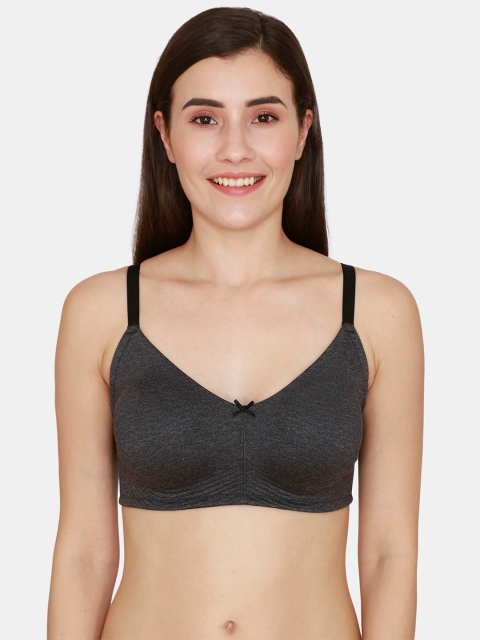 

Zivame Black Solid Everyday Bra
