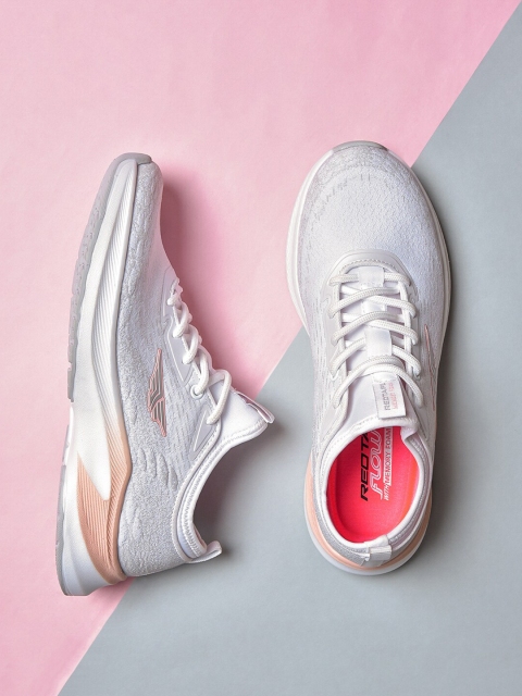 

Red Tape Women White Mesh Walking Shoes