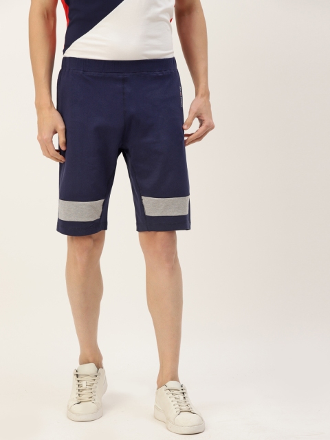 

AM SWAN Men Multicoloured Colourblocked Regular Shorts, Multi