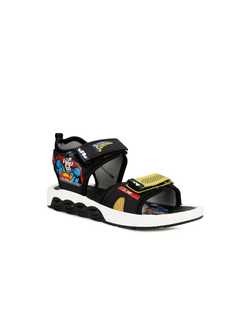 

Campus Unisex Kids Black & Red Comfort Sandals