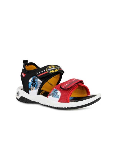 

Campus Unisex Kids Black & Red Comfort Sandals