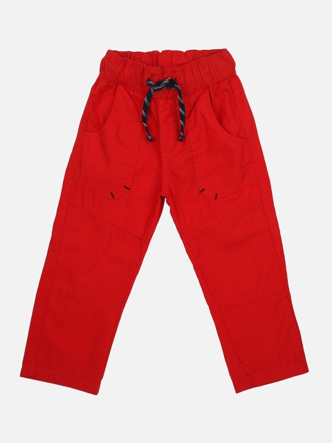 

Bodycare Kids Boys Red Cotton Trousers
