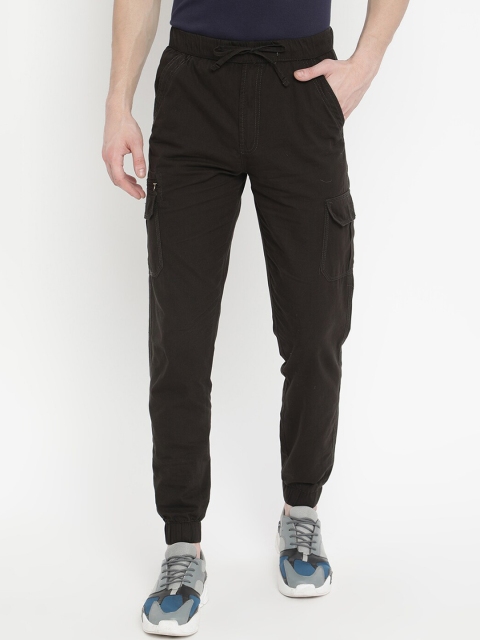 

V2 Value & Variety Men Olive Green Solid Slim Fit Track Pants