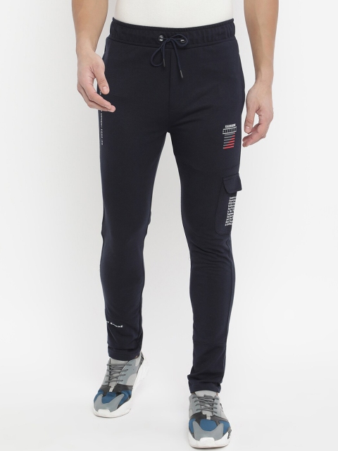 

V2 Value & Variety Men Navy Blue Cotton Track Pants