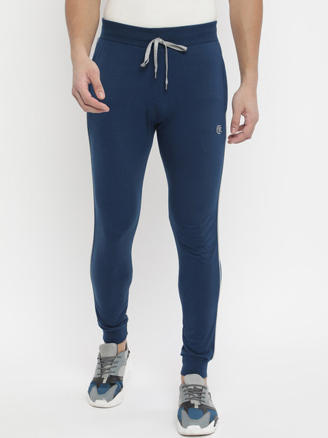 

V2 Value & Variety Men Blue Solid Cotton Lounge Pants