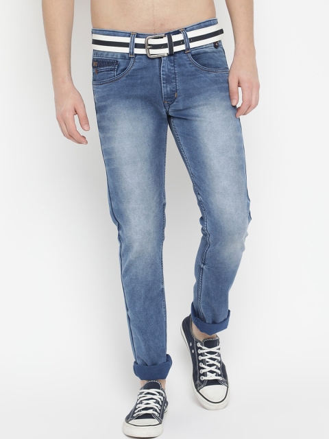 

V2 Value & Variety Men Blue Heavy Fade Cotton Jeans
