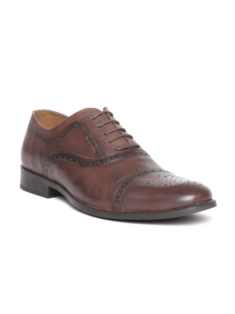 

Red Tape Men Brown Leather Brogues