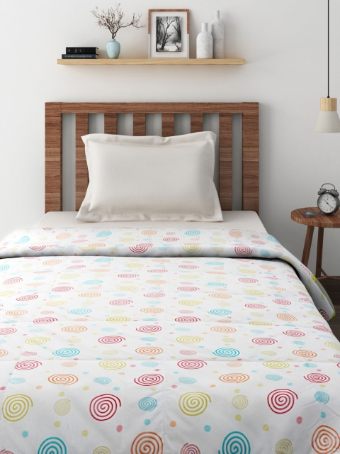 

Raymond Home White Heavy Winters Single Quilt (Comforter)