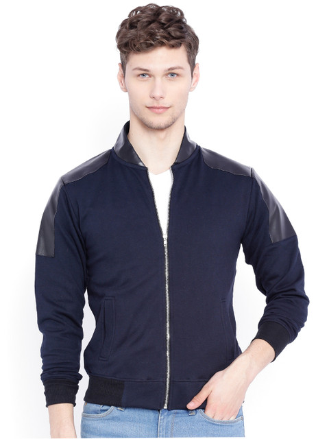 

Campus Sutra Blue Bomber Jacket