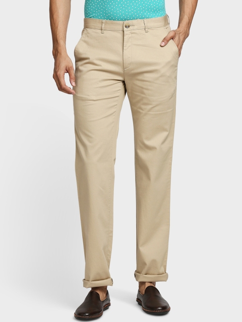 

ColorPlus Men Beige Chinos Trousers