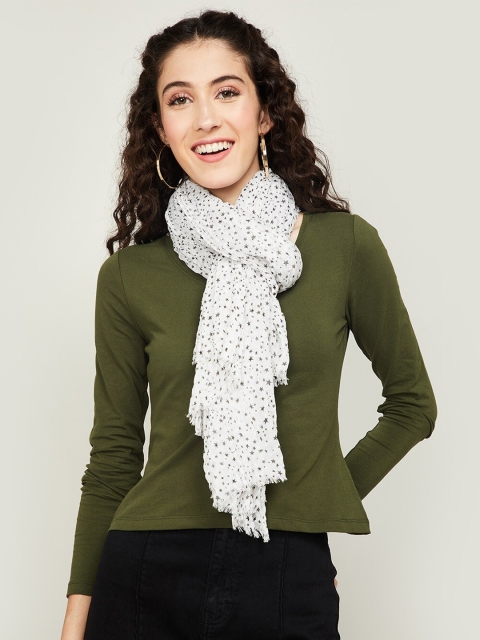 

Ginger by Lifestyle Women Black & White Printed Stole