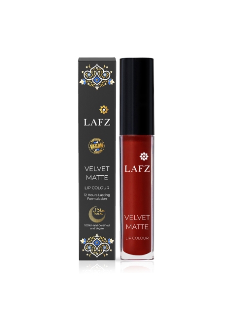 LAFZ Velvet Matte Lip Color - Ruby Twilight 5.5 ml, Red