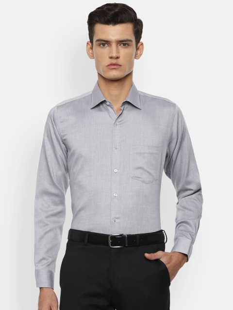 

Van Heusen Men Grey Slim Fit Pure Cotton Formal Shirt