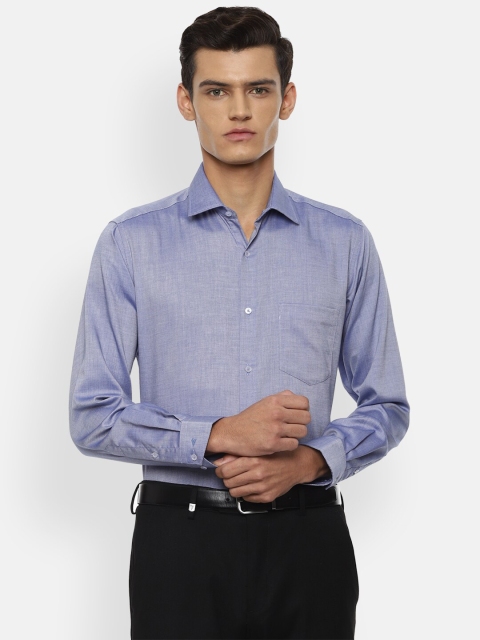 

Van Heusen Men Blue Formal Shirt