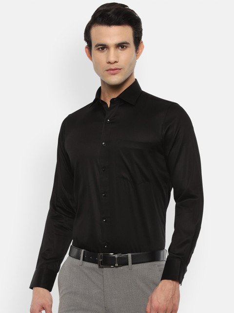 

Van Heusen Men Black Slim Fit Formal Shirt