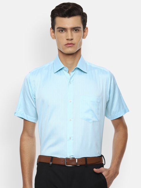

Van Heusen Men Blue Formal Shirt