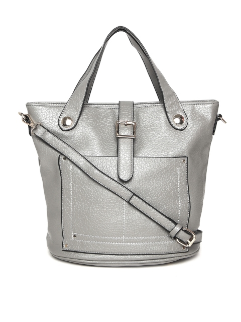 

red pout Grey Shoulder Bag with Sling Strap