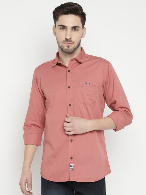 

V2 Value & Variety Men Peach-Coloured Casual Shirt