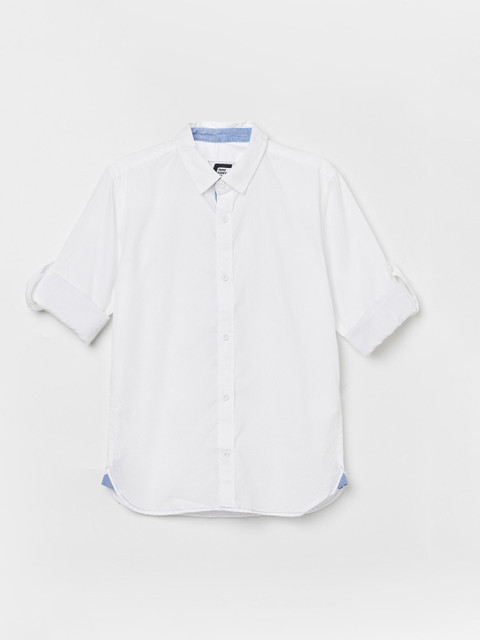 

Fame Forever by Lifestyle Boys White Casual Shirt
