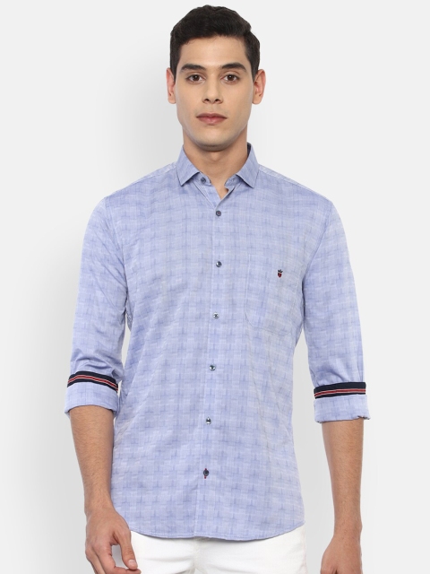 

Louis Philippe Sport Men Blue Slim Fit Printed Casual Shirt