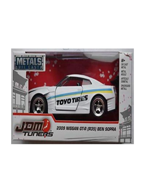 

Jada Toys Multi JDM Tuners 2009 Nissan GT-R Ben Sopra Die-Cast Car