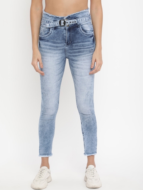 

V2 Value & Variety Women Blue Heavy Fade Jeans