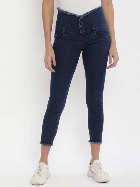 

V2 Value & Variety Women Blue High-Rise Stretchable Jeans