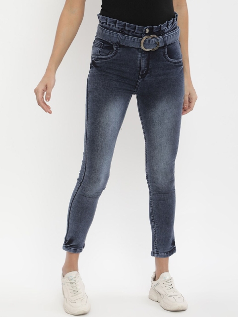 

V2 Value & Variety Women Blue Heavy Fade Cotton Jeans