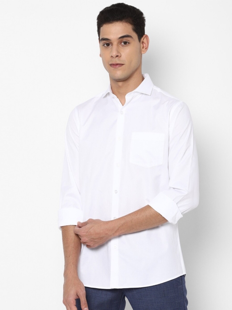 

Allen Solly Men White Slim Fit Pure Cotton Casual Shirt
