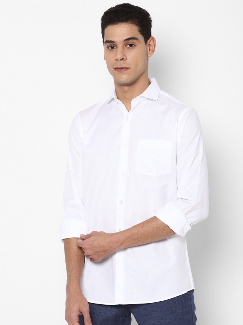 

Allen Solly Men White Slim Fit Pure Cotton Casual Shirt