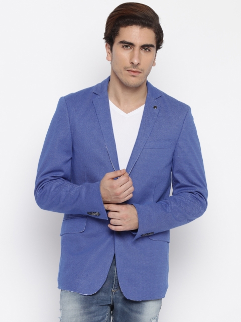 

Jack & Jones Blue Single-Breasted Casual Blazer