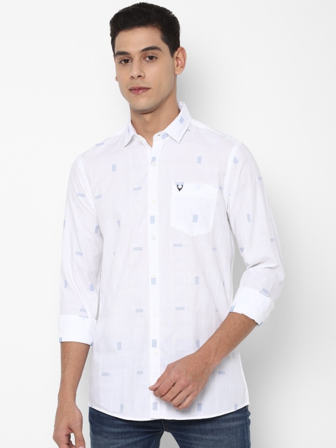 

Allen Solly Sport Men White Printed Casual Shirt