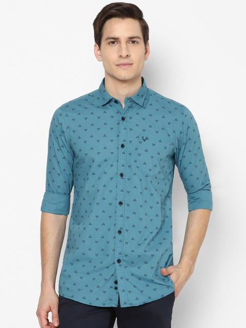 

Allen Solly Sport Men Blue Floral Printed Casual Shirt
