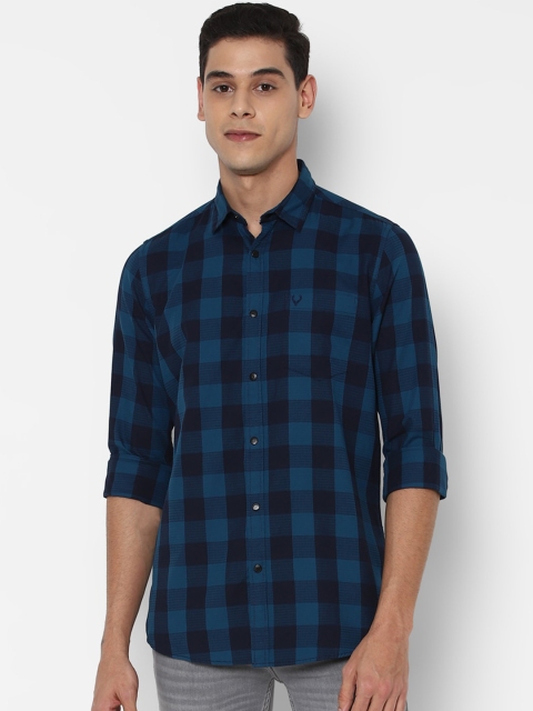 

Allen Solly Sport Men Blue Buffalo Checks Casual Shirt