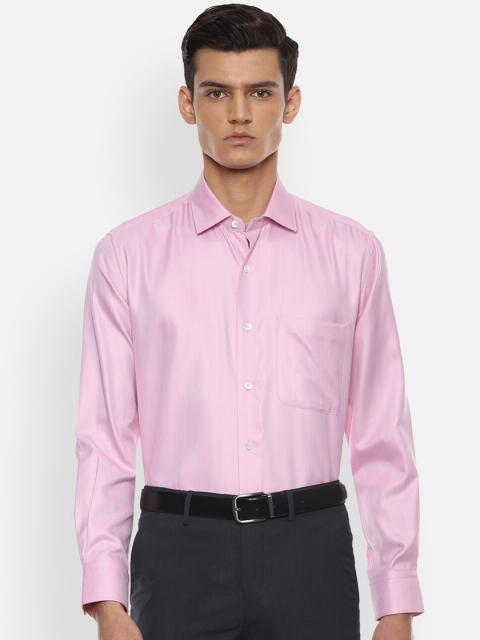 

Luxure by Louis Philippe Men Pink Formal Shirt