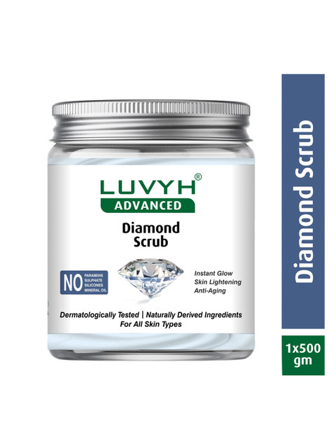 

LUVYH Diamond Scrub - 500g, Blue
