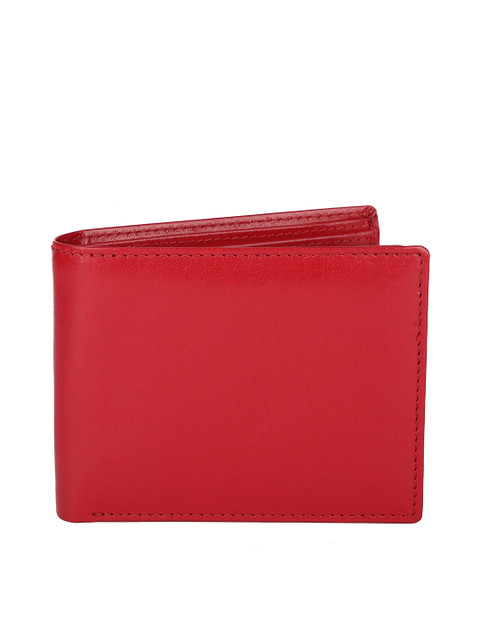 

WildHorn Men Red Genuine Leather Wallet