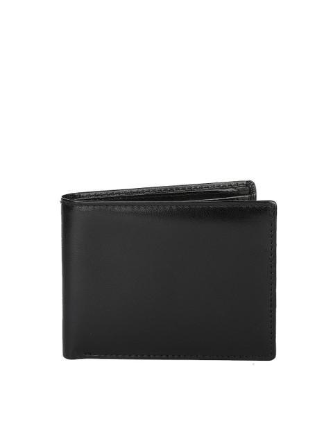 

WildHorn Men Black Genuine Leather Wallet
