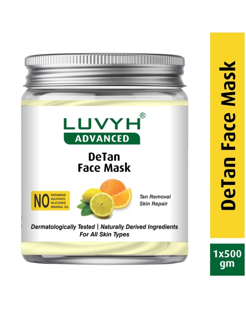

LUVYH DeTan Face Mask - 500 g, Cream