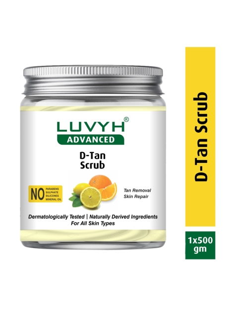 

LUVYH White DeTan Scrub 500g