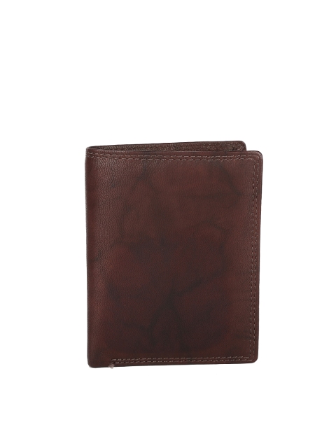 

WildHorn Men Brown Genuine Leather Wallet, Tan